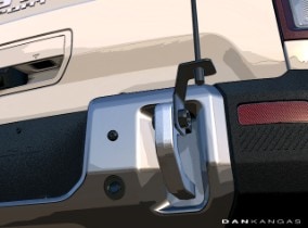 2025 Bronco Sport Exterior Sketch